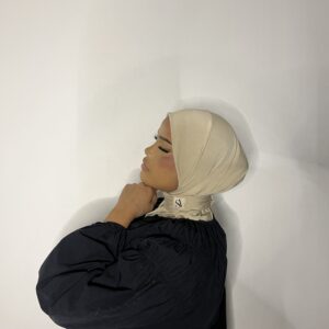 Hijab prêt à enfiler - Beige
